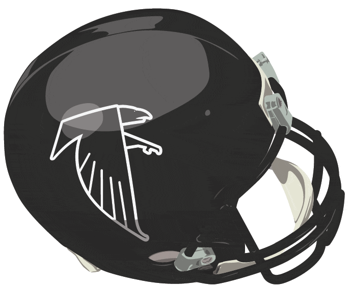 Atlanta Falcons 1990-2002 Helmet Logo iron on paper